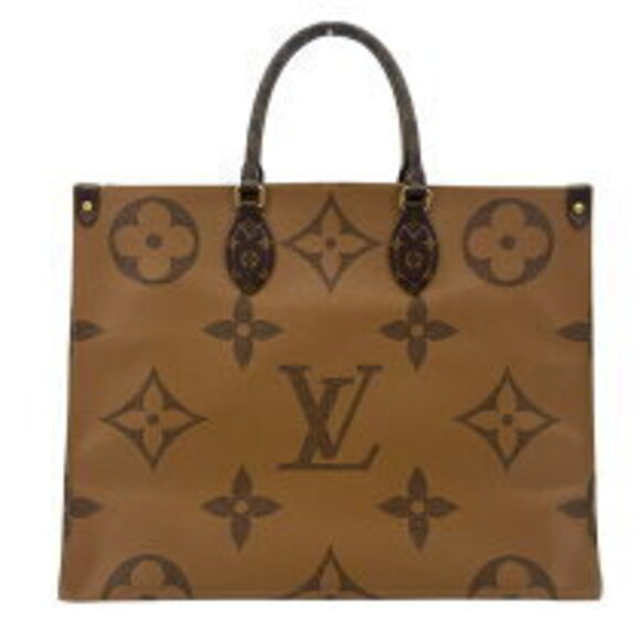 Louis Vuitton Handbags - Louis Vuitton On the Go Brown Giant Reverse Tote Bag